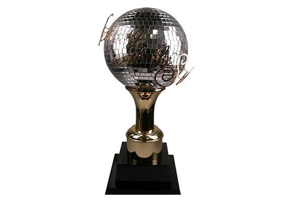 DWTS Dancing with the stars mirror ball trophy